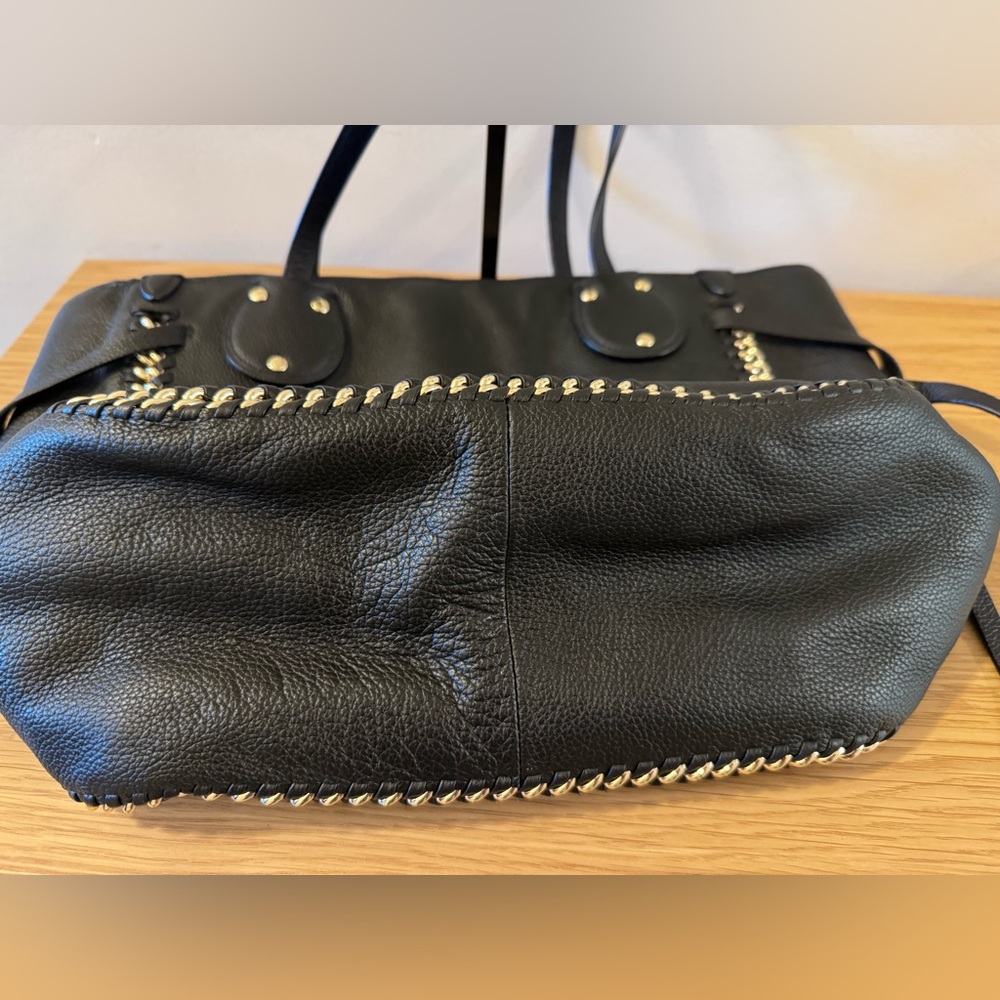 Coach Tatum with Gold Chain Whiplash Tote - Picture 6 of 11